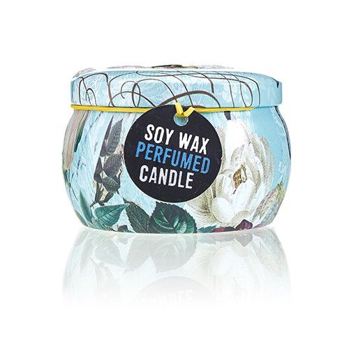 Art Tin Candle - Assorted Design - Parisian Weekend - Peonies - Vivid Aromas UK