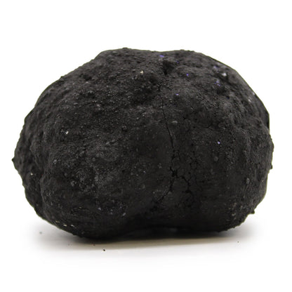 Coloured Calsite Geodes - Black Rock - Turqoise / Purple - Vivid Aromas UK