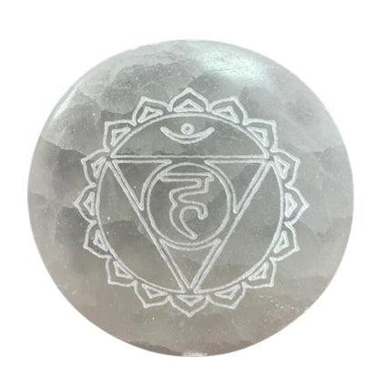 Chakra Set of 7 Charging Plates - Vivid Aromas UK