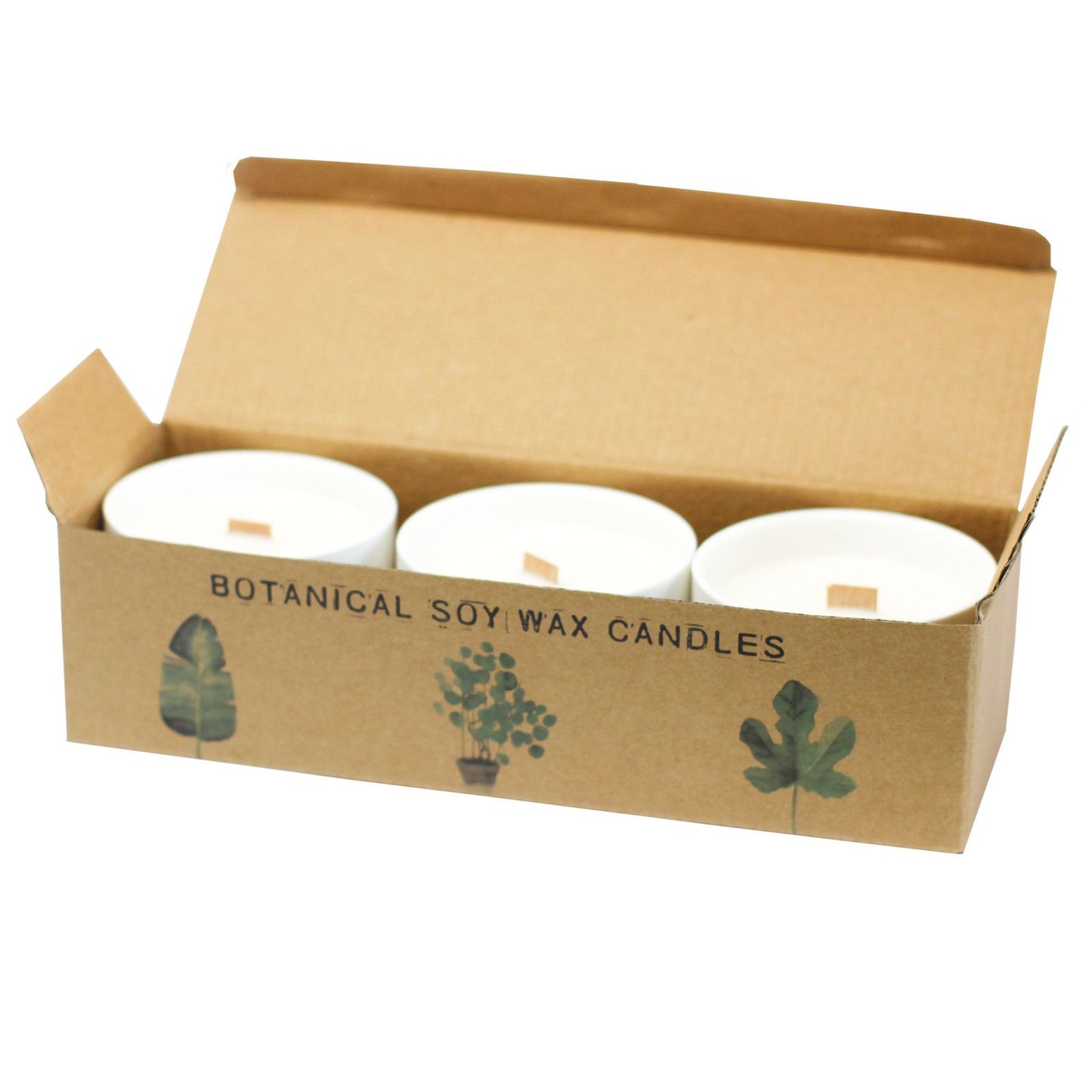 Large Botanical Candles - Marsh Viola - Vivid Aromas UK