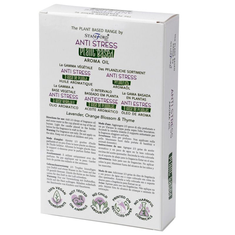 Plant Based Aroma Oil - Anti Stress - Vivid Aromas UK