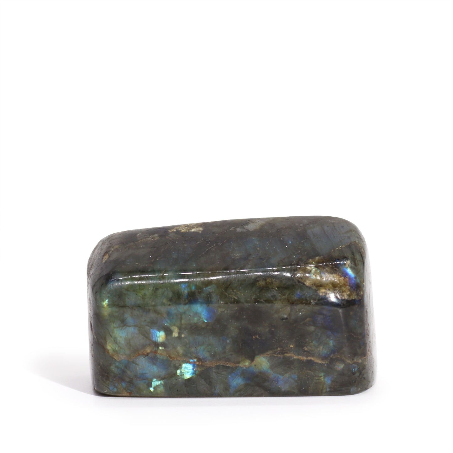 Madagascar Labradorite Medium Stone (approx 250-300gms 80-100mm) - Vivid Aromas UK