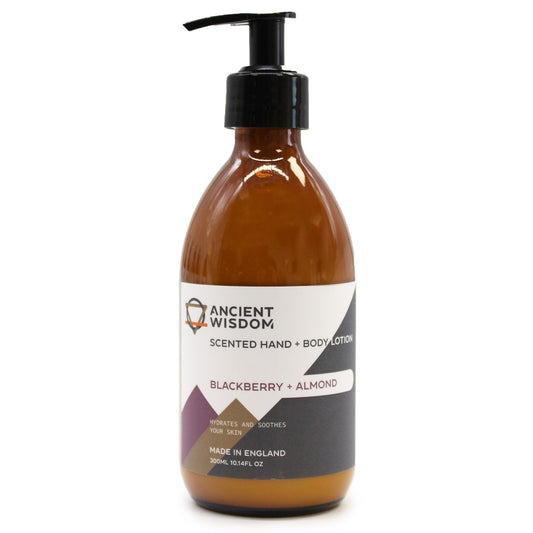 Blackberry & Almond Lotion 300ml - Vivid Aromas UK