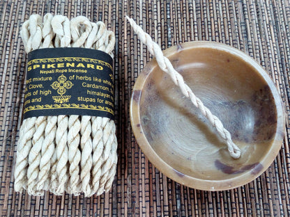 Pure Herbs Spikenard Rope Incense - Vivid Aromas UK