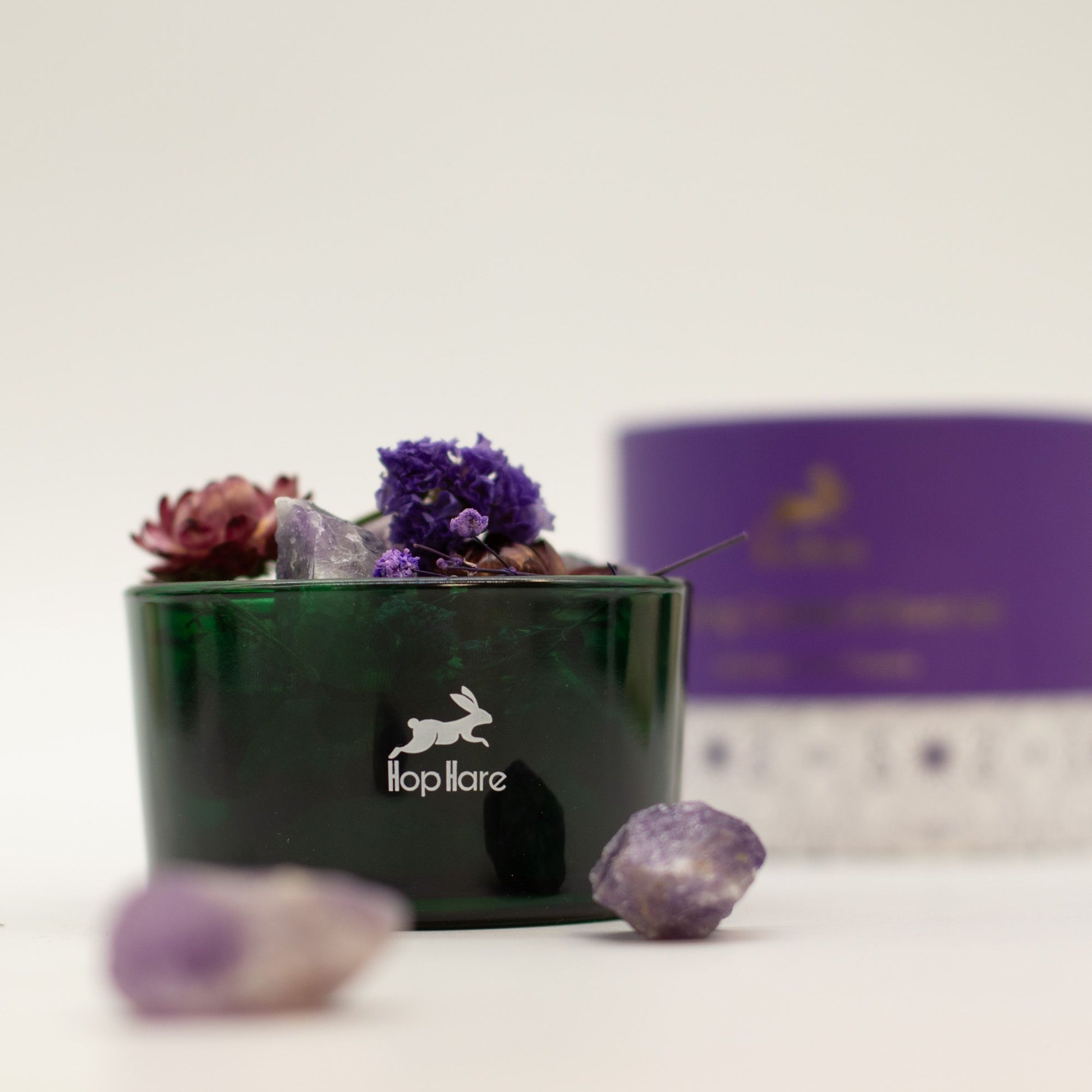 Hop Hare Diffusing Crystals & Floral Set - The Moon - Vivid Aromas UK