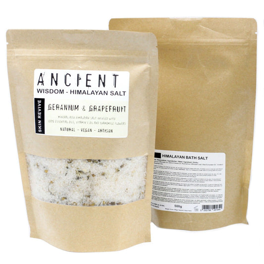 Himalayan Bath Salt Blend 500g - Skin Revive - Vivid Aromas UK