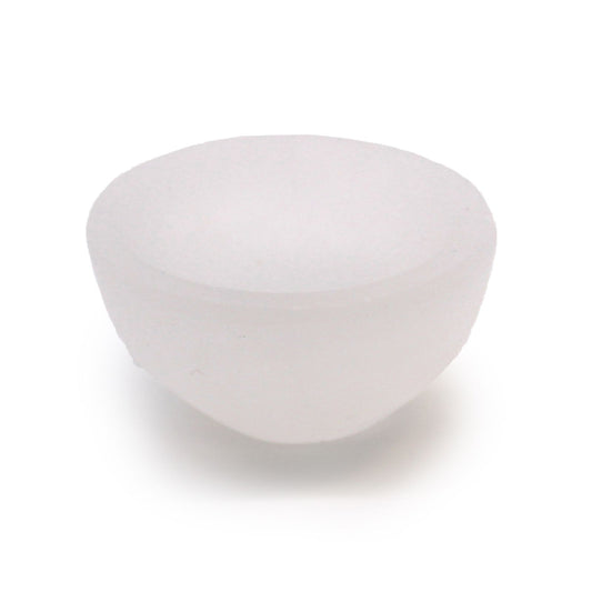 Selenite Round Bowl - 6cm - Vivid Aromas UK