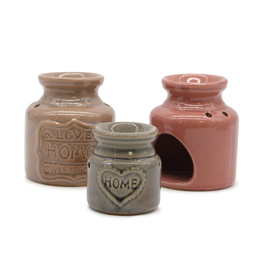 Lrg Home Oil Burner - Love Home Sweet Home - Vivid Aromas UK