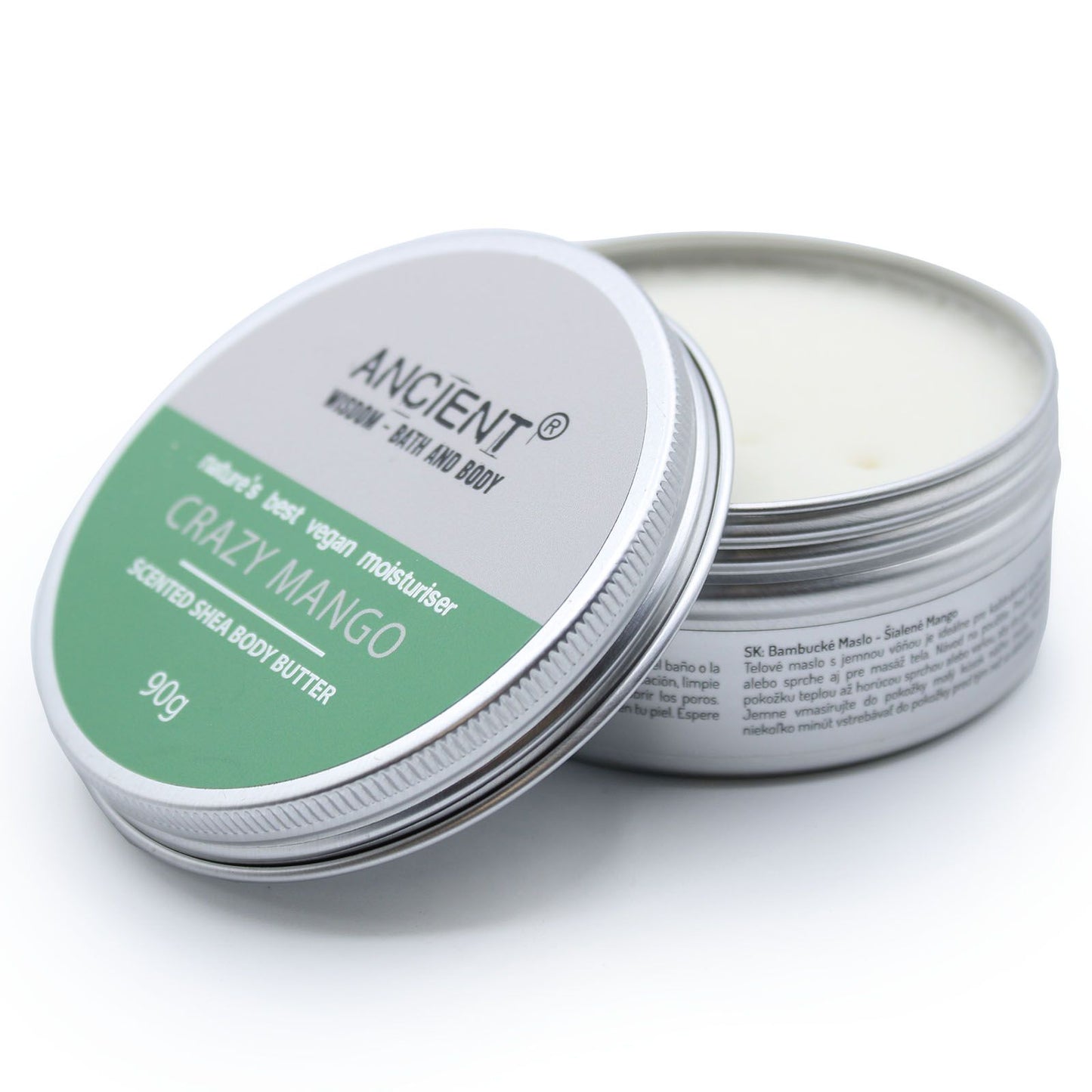 Scented Shea Body Butter 90g - Crazy Mango - Vivid Aromas UK