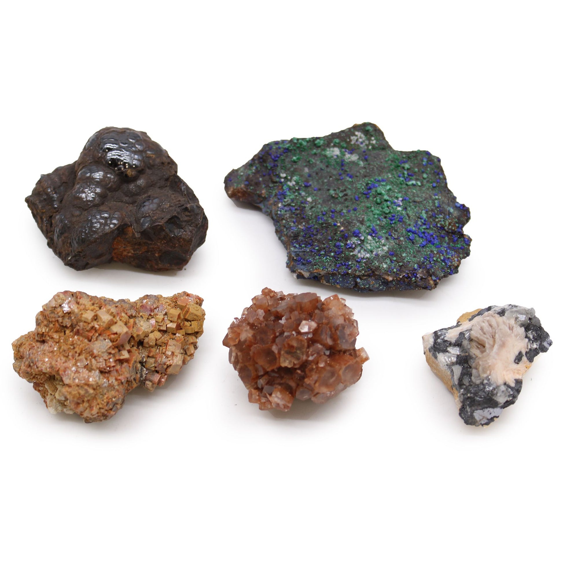 Rare Mineral Specimens - Pack of 5 - Mix 3 - Vivid Aromas UK