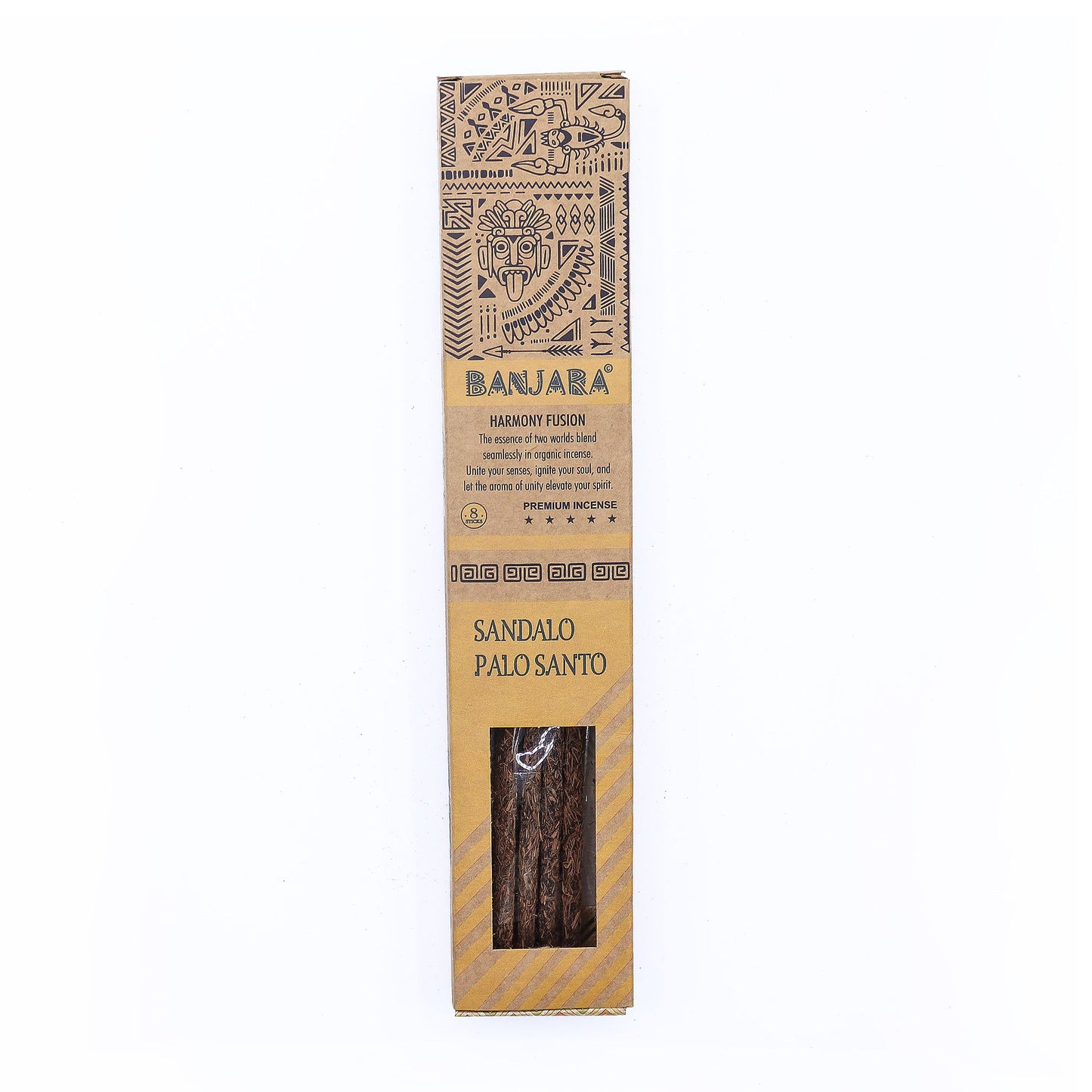 Banjara Palo Santo Smudge Sticks - Set of 6 - Box - Vivid Aromas UK