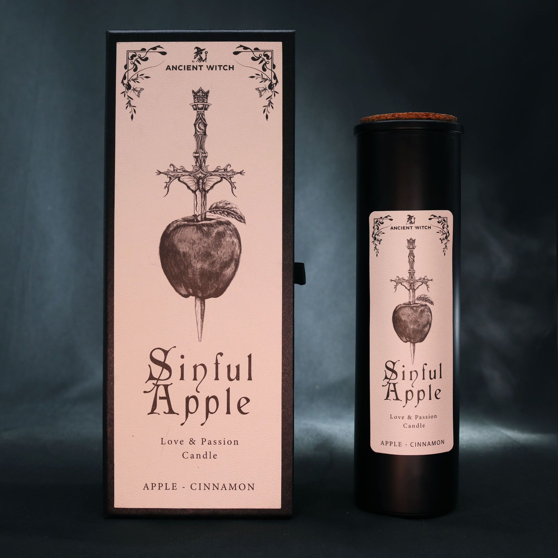 Ancient Witch Ritual Candles - Sinful Apple - Vivid Aromas UK