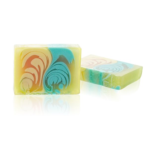 Handcrafted Soap Slice 100g - Melon - Vivid Aromas UK