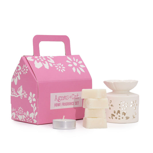 Agnes + Cat Fragrance Gift Set - Tea & Roses - Vivid Aromas UK
