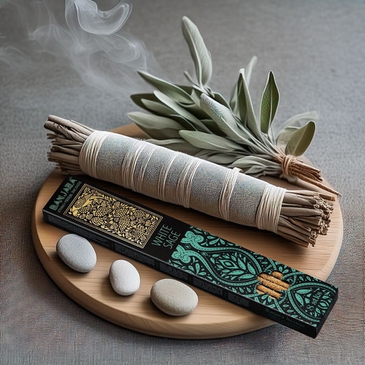 Banjara Extra Long Smudge Stick - White Sage - Vivid Aromas UK