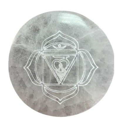 Chakra Set of 7 Charging Plates - Vivid Aromas UK