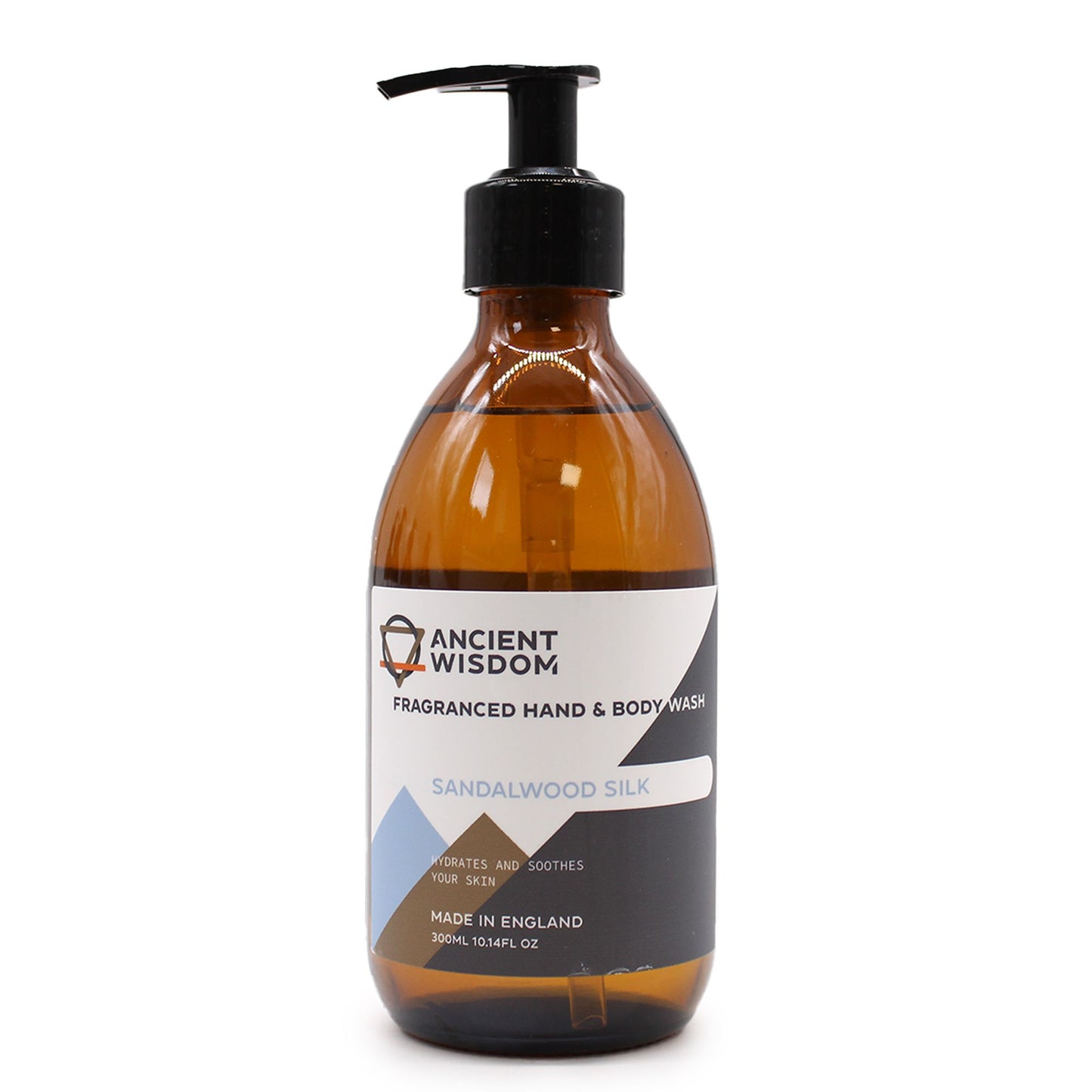 Sandalwood Silk Hand & Body Wash 300ml - Vivid Aromas UK