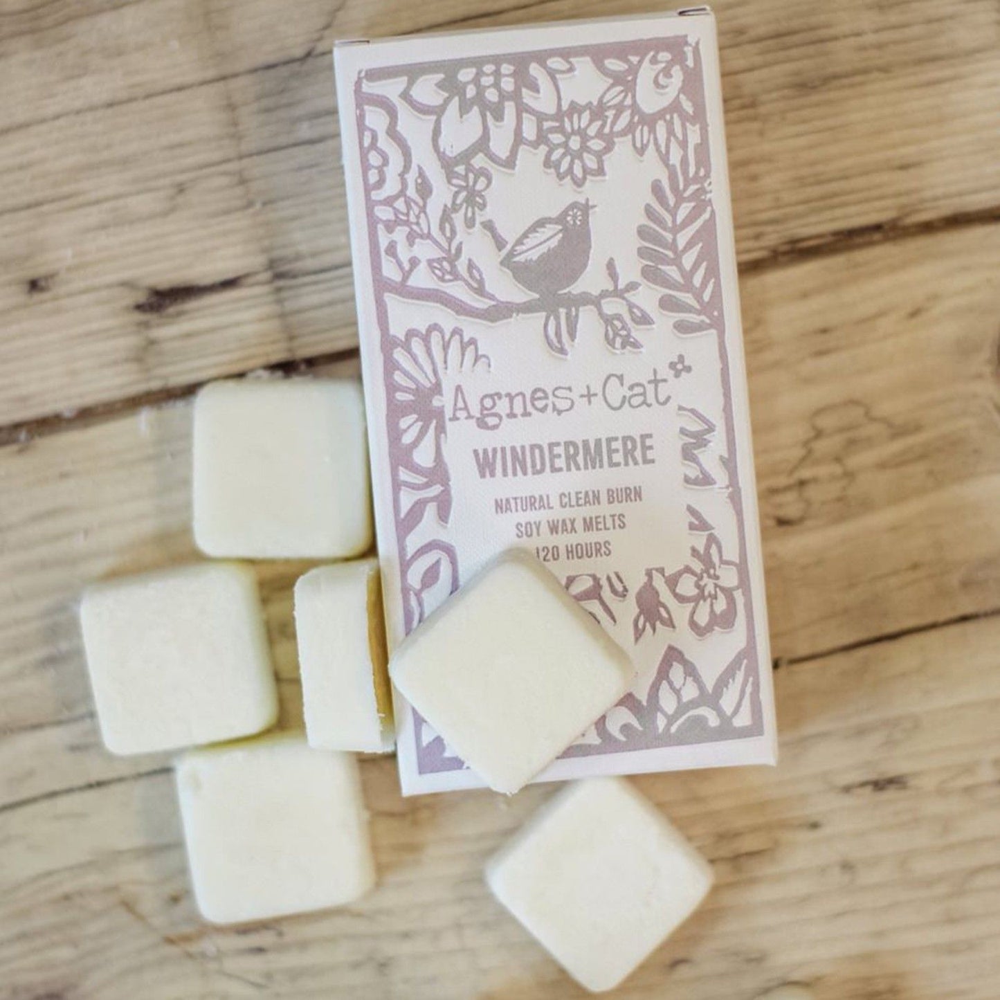 Agnes + Cat Box of 8 Wax Melts - Windemere - Vivid Aromas UK