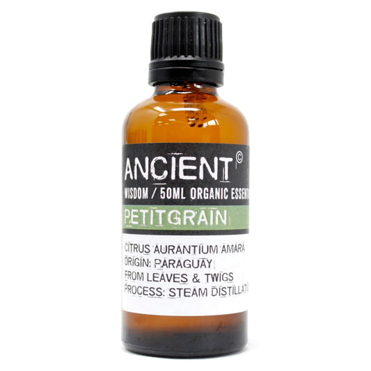 Petitgrain Organic Essential Oil 50ml - Vivid Aromas UK