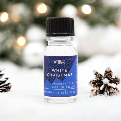 White Christmas Fragrance Oil 10ml - Vivid Aromas UK
