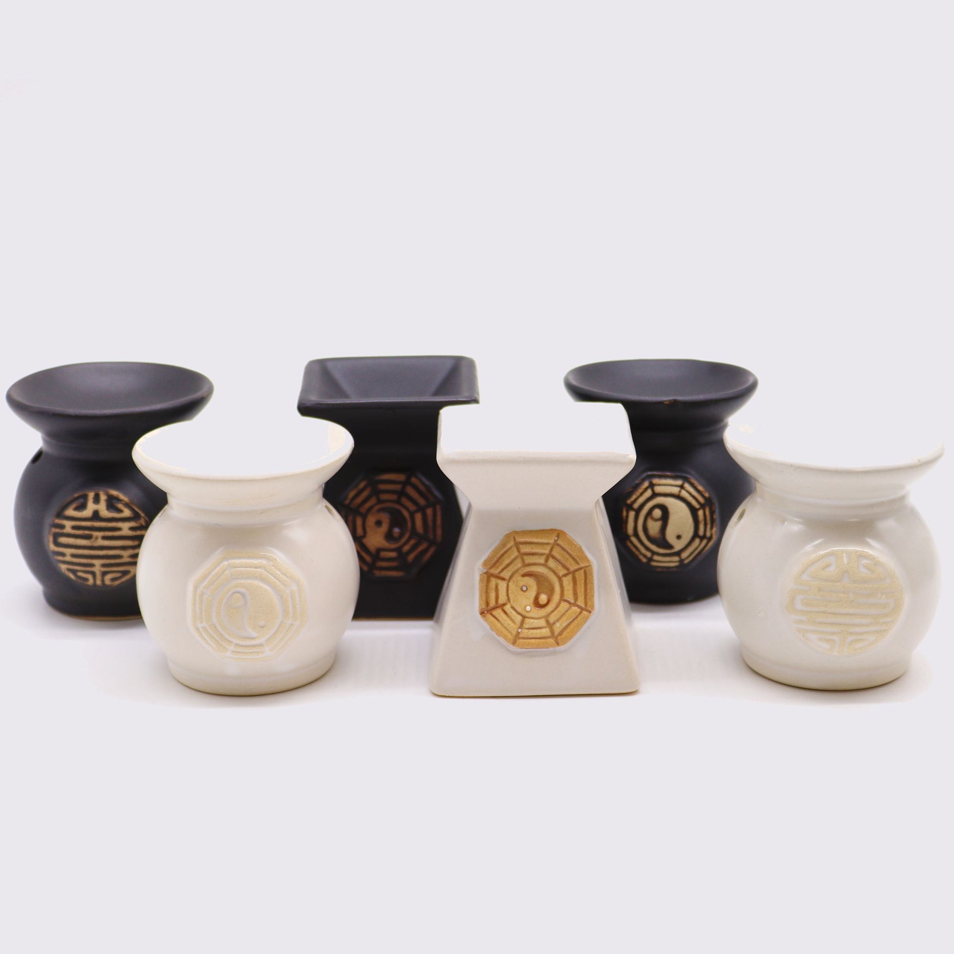 ClassicYin Yang Oil Burners (aast) - Vivid Aromas UK