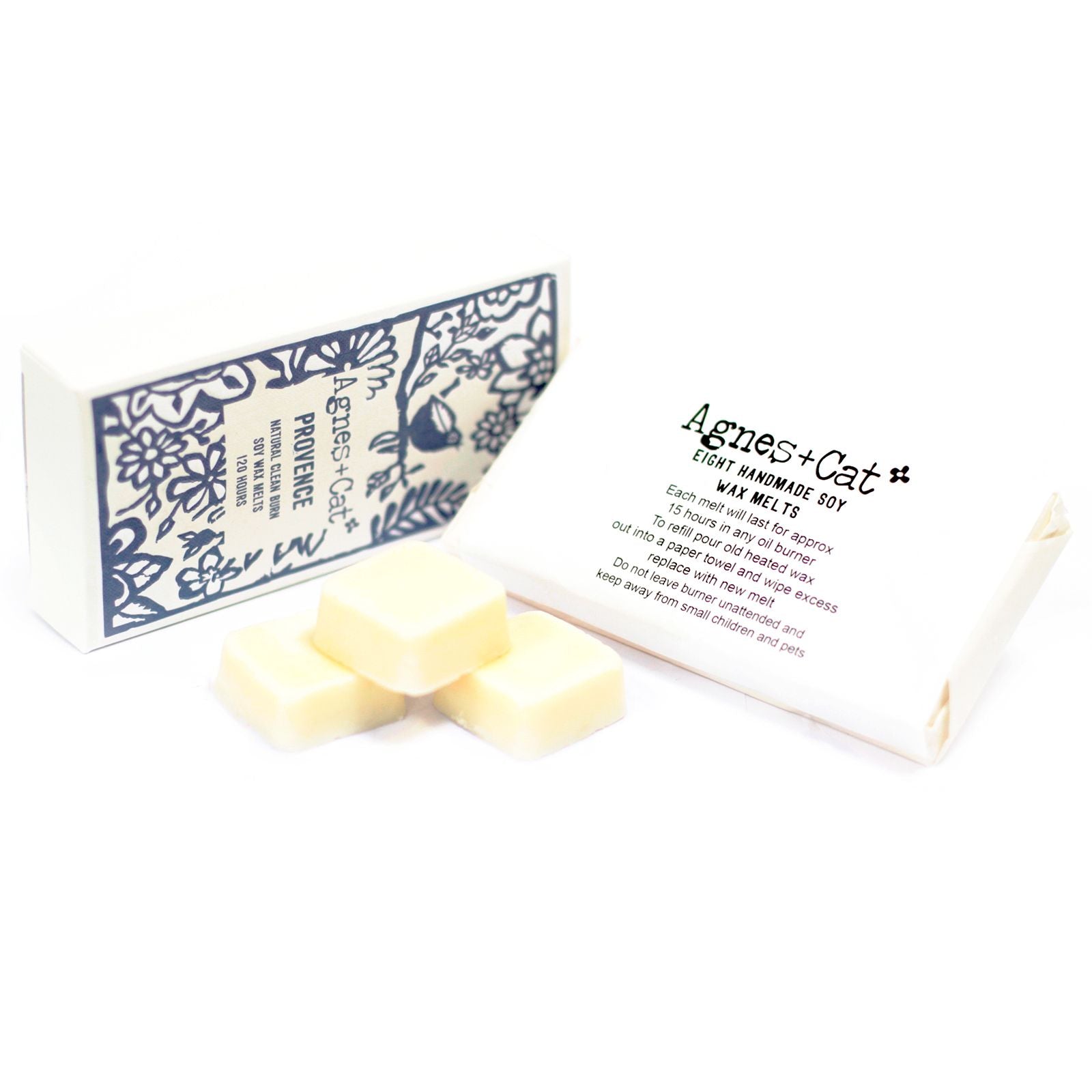 Agnes + Cat Box of 8 Wax Melts - Provence - Vivid Aromas UK