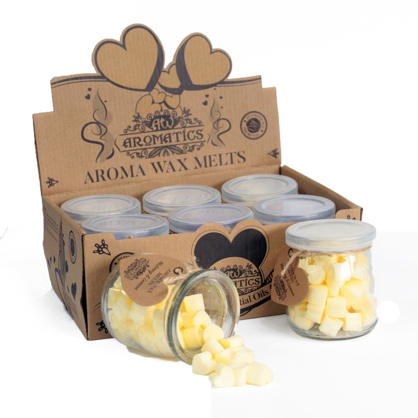 Aroma Wax Melts - Nutmeg & Lemon - Vivid Aromas UK
