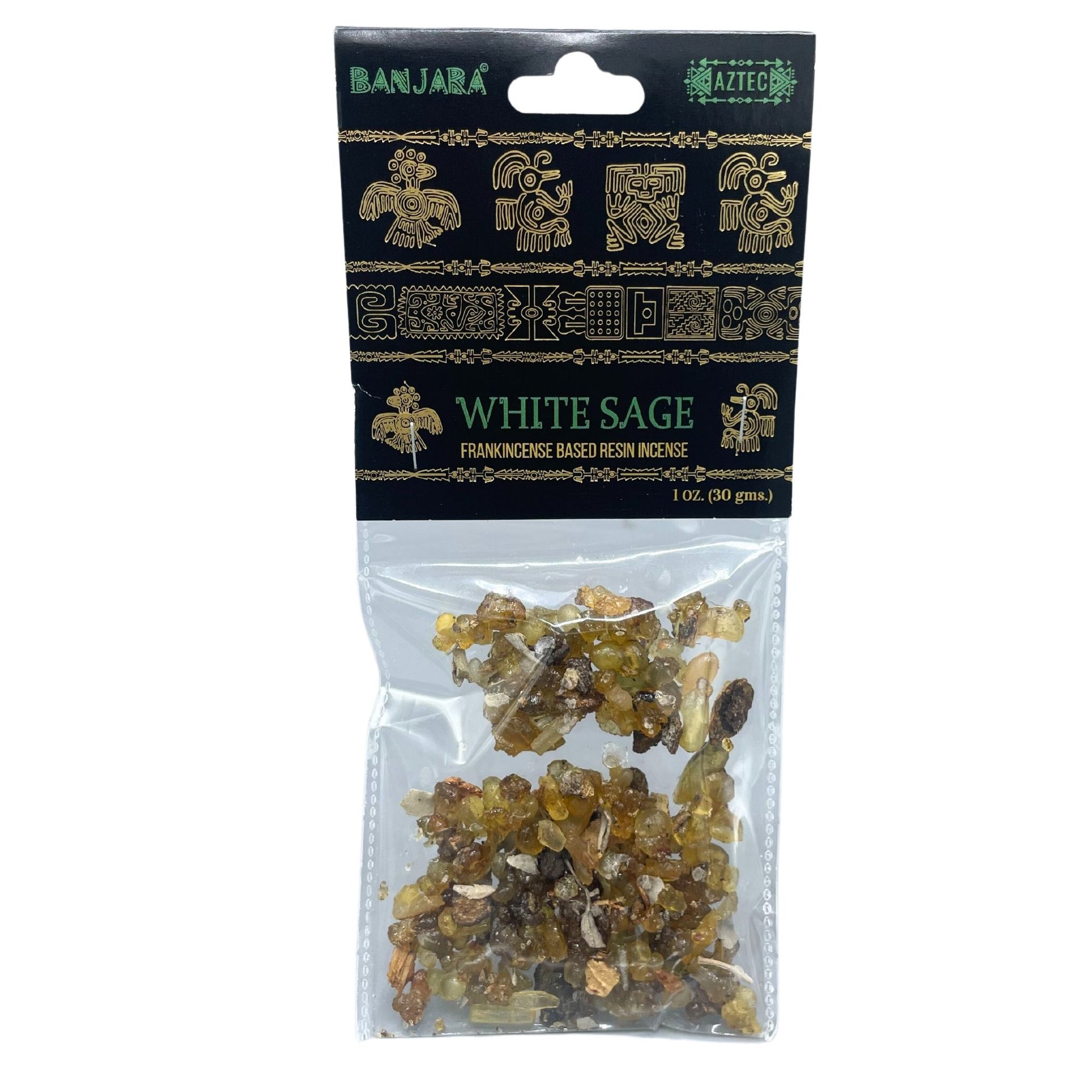 Banjara Tree Resin - White Sage - Vivid Aromas UK