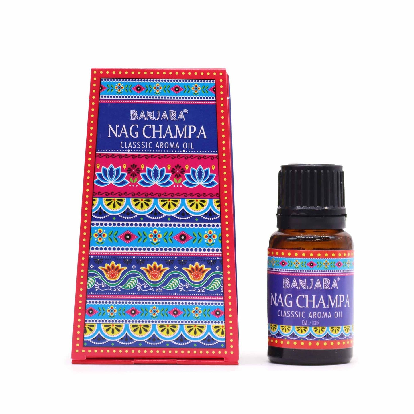 Banjara Indian Fragrance Oil 10ml - Nag Champa - Vivid Aromas UK