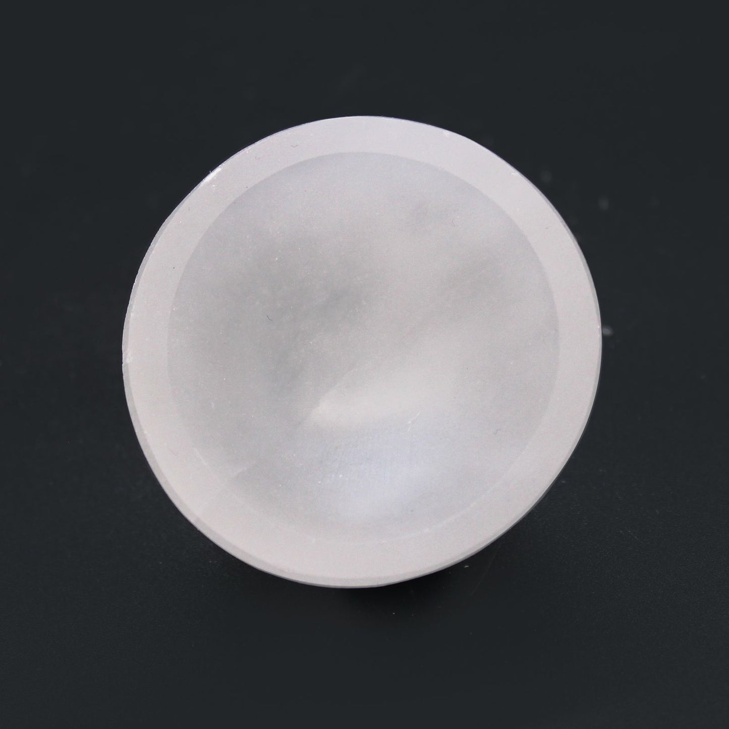 Selenite Round Bowl - 6cm - Vivid Aromas UK