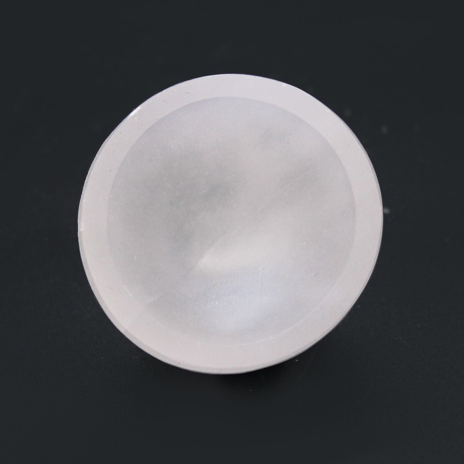 Selenite Round Bowl - 6cm - Vivid Aromas UK