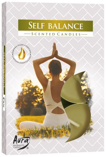 Set of 6 Scented Tealights - Self Balance - Vivid Aromas UK