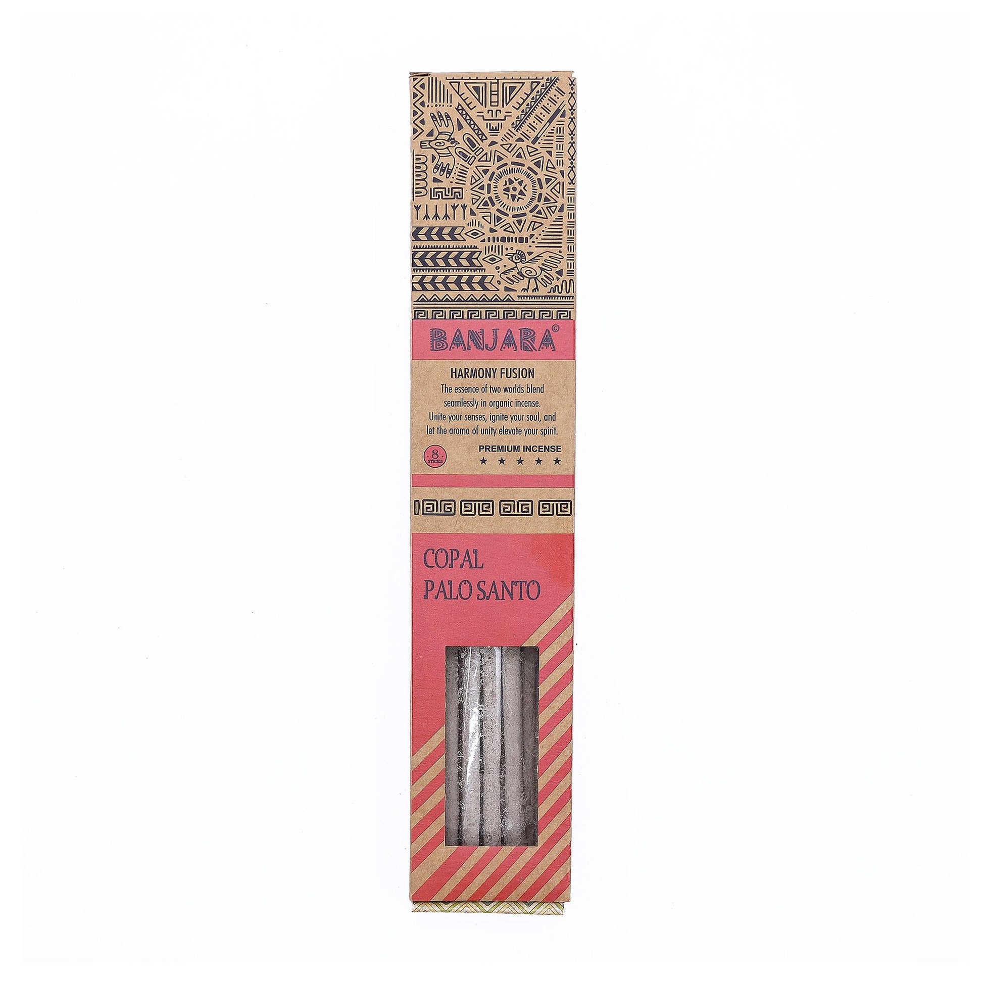 Banjara Palo Santo Smudge Sticks - Set of 6 - Box - Vivid Aromas UK