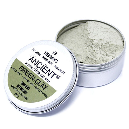 Green Clay Face Mask 80g - Vivid Aromas UK