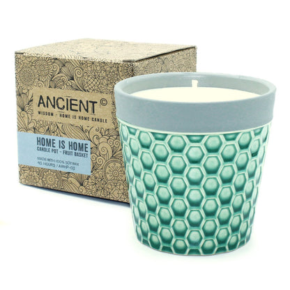 Home is Home Candle Pots - Fruit Basket - Vivid Aromas UK