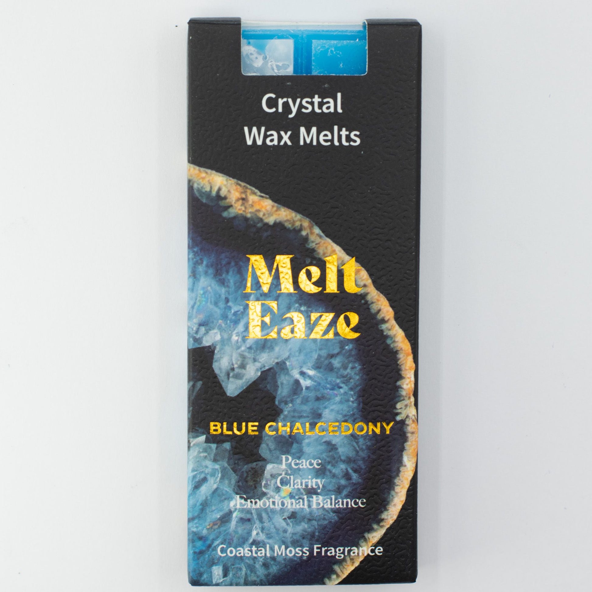 MeltEaze Wax Melts 50g - Aquamarine Wave - Coastal Moss - Vivid Aromas UK