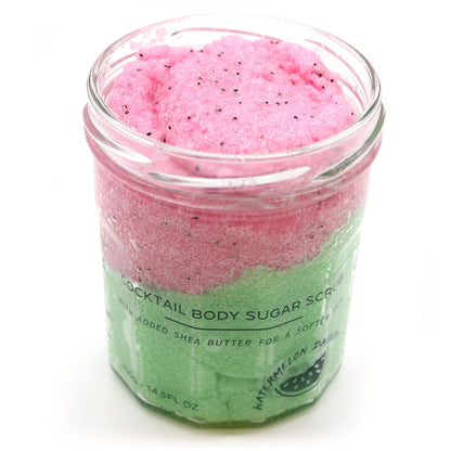 Fragranced Sugar Body Scrub - Watermelon Daquiri 300g - Vivid Aromas UK