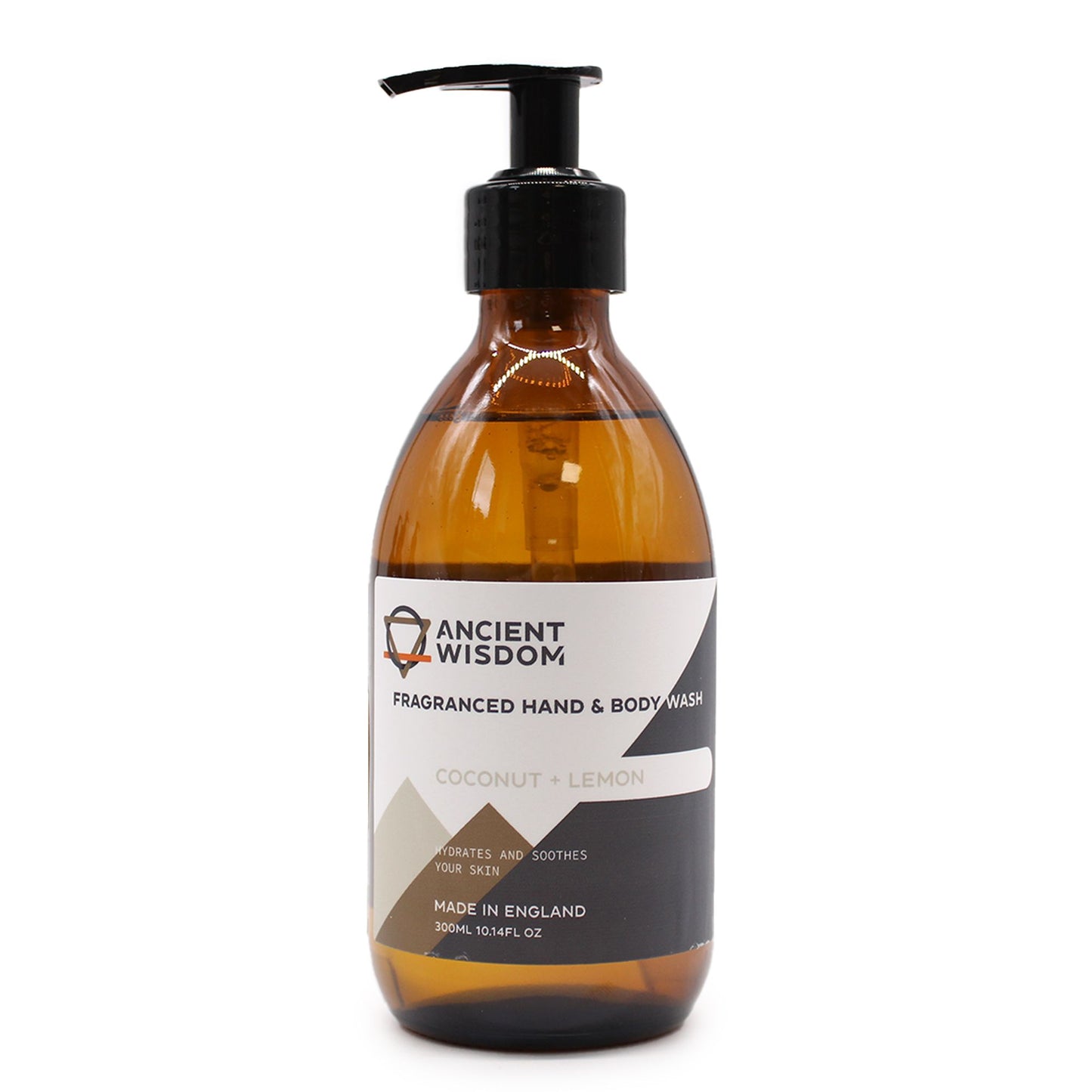 Coconut & lemon Hand & Body Wash 300ml - Vivid Aromas UK