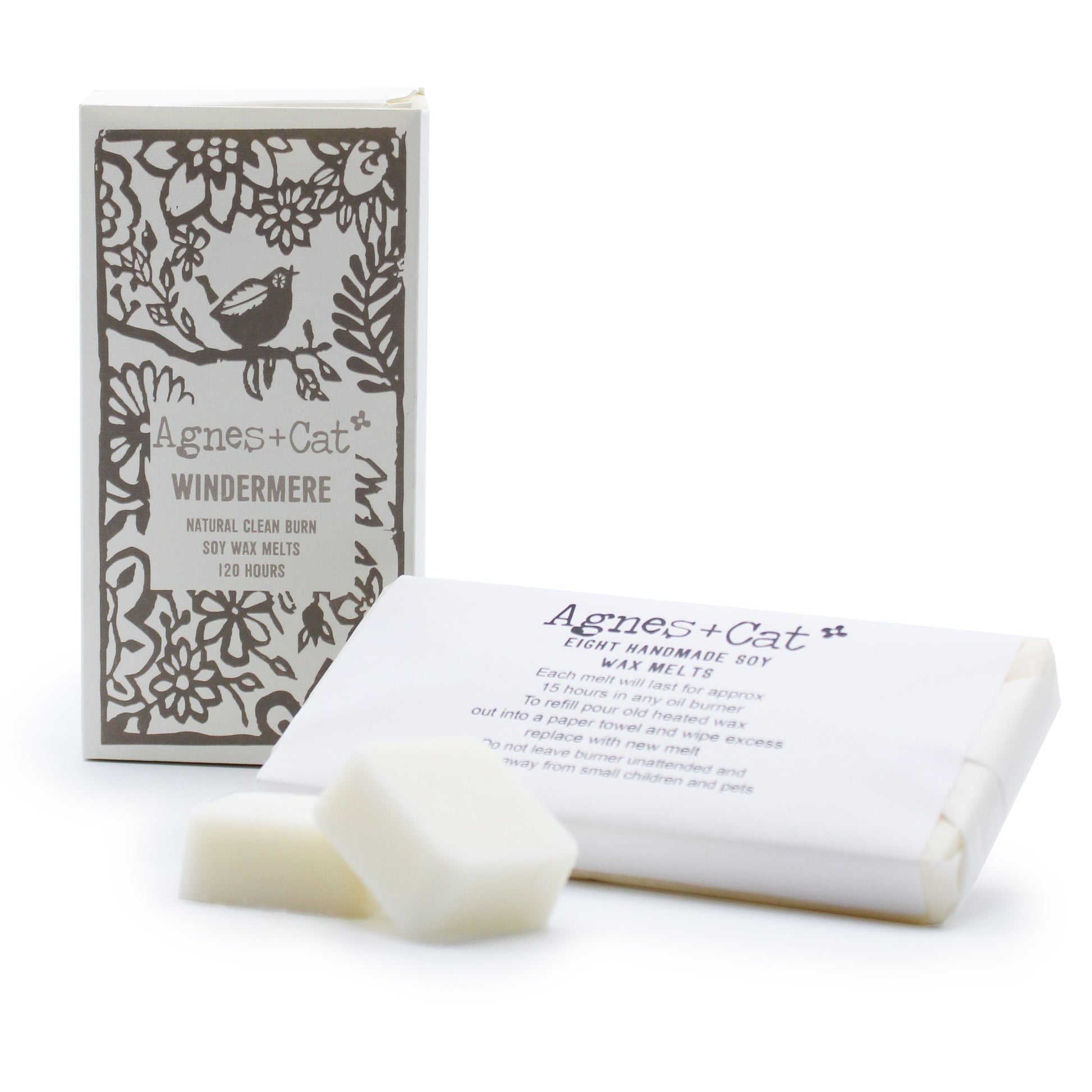 Agnes + Cat Box of 8 Wax Melts - Windemere - Vivid Aromas UK