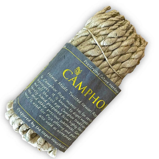 Pure Herbs Rope Incense - Camphor - Vivid Aromas UK