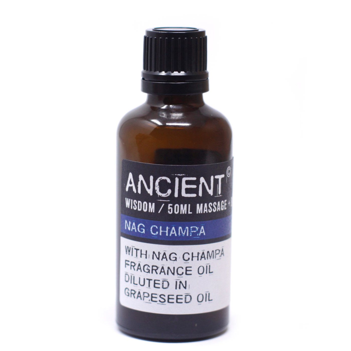Nag Champa Massage Oil - 50ml - Vivid Aromas UK