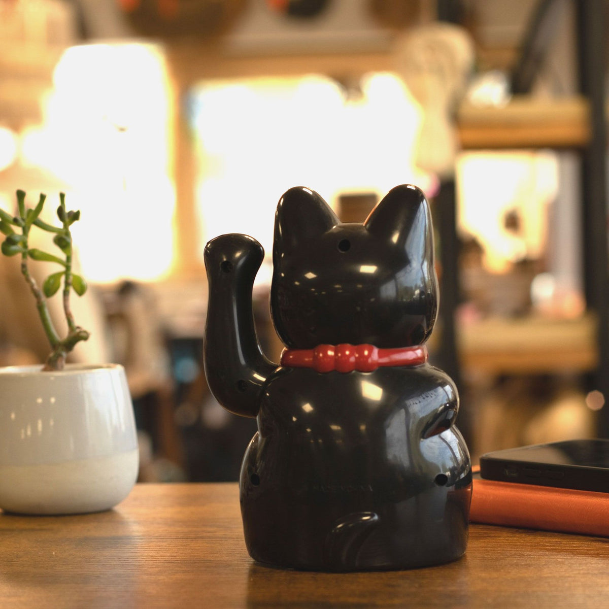 Black Money Cat - 15cm - Vivid Aromas UK