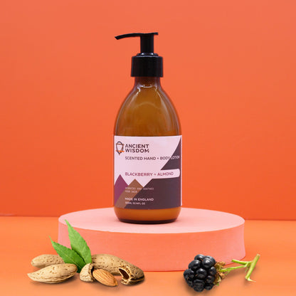 Blackberry & Almond Lotion 300ml - Vivid Aromas UK