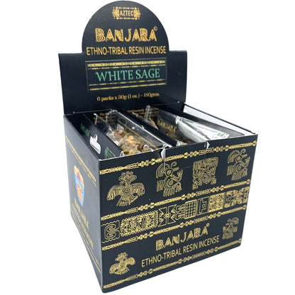 Banjara Tree Resin - White Sage - Vivid Aromas UK