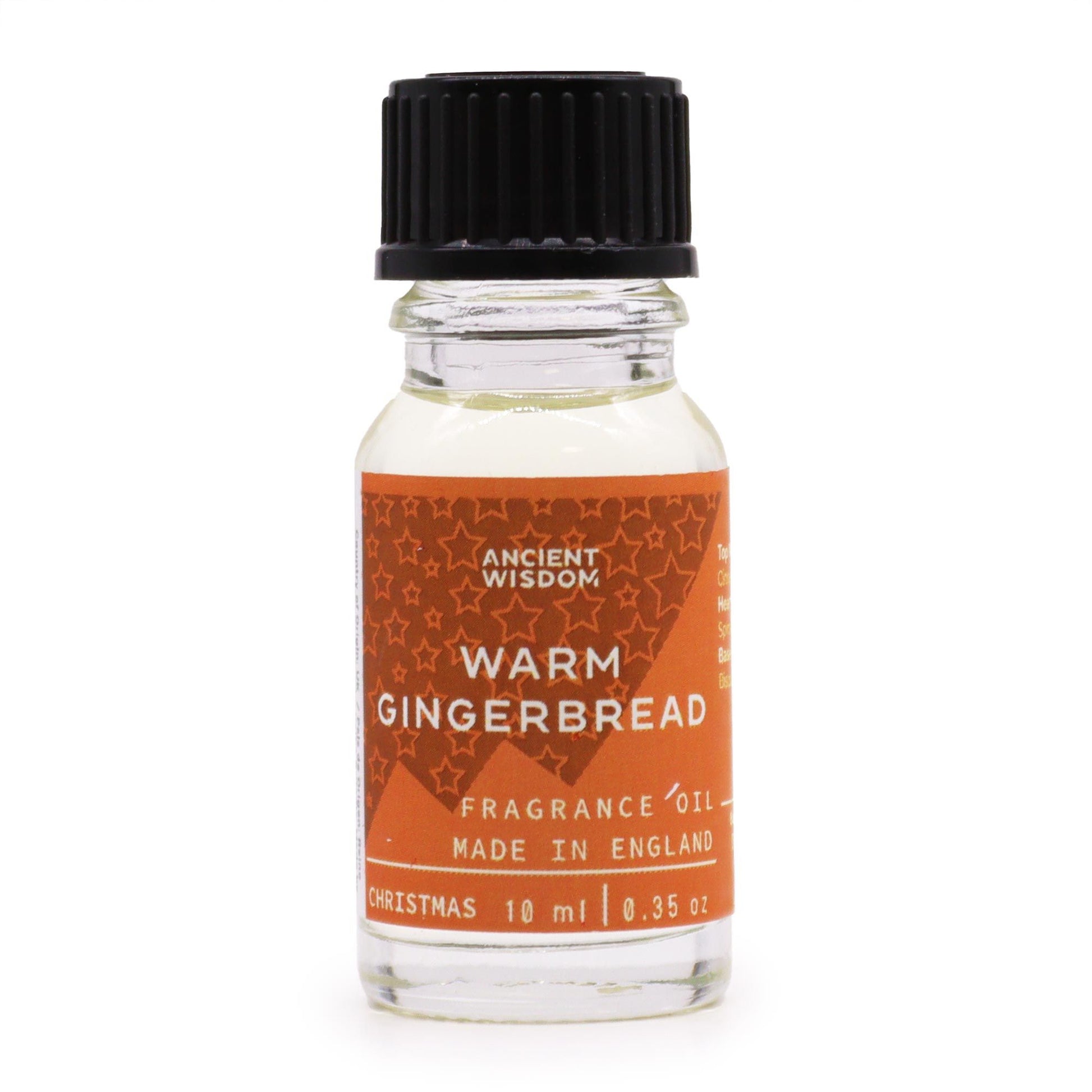 Warm Gingerbread Fragrance Oil 10ml - Vivid Aromas UK