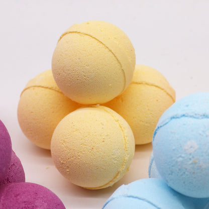 Essential Oil Bath Bomb - Chamomile & Grapefruit - Vivid Aromas UK