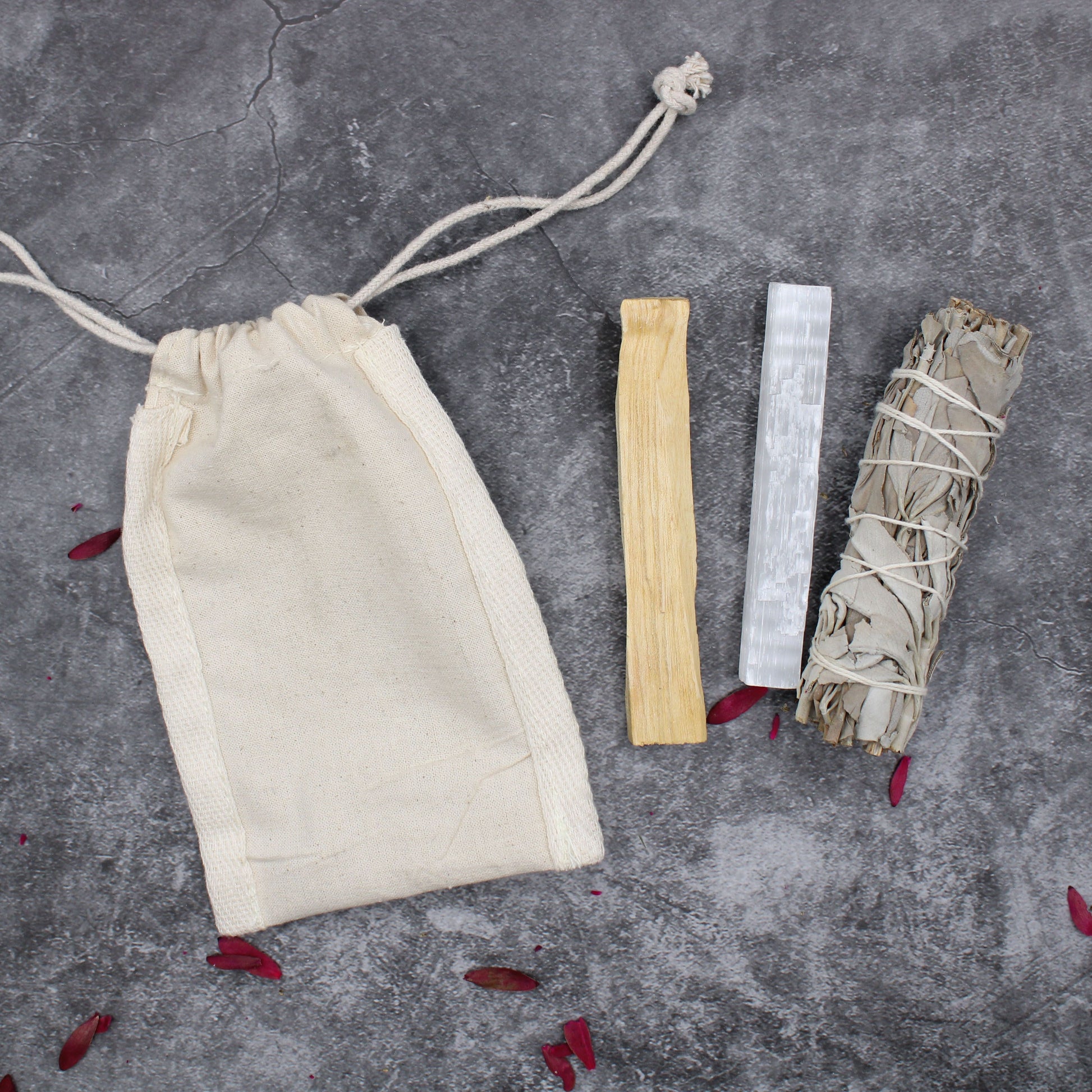 Energy Cleansing & Smudging Kit - Travel - Vivid Aromas UK