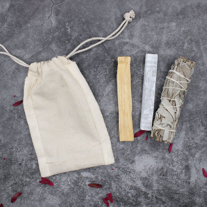 Energy Cleansing & Smudging Kit - Travel - Vivid Aromas UK