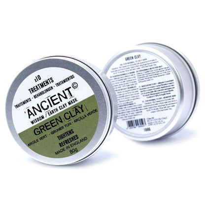 Green Clay Face Mask 80g - Vivid Aromas UK