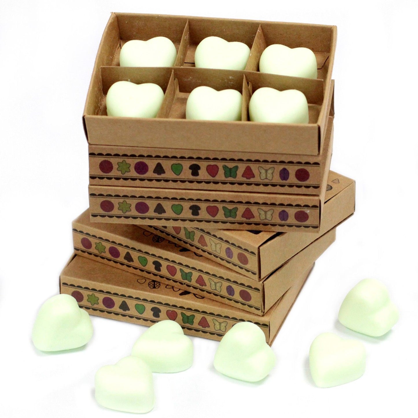 Box of 6 Wax Melts - Mint & Menthol - Vivid Aromas UK